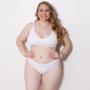 Imagem de Conjunto Plus Size sem Bojo em Microfibra e Renda