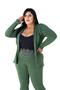 Imagem de Conjunto Plus Size Social Em Molinho Calça Skinny e Blazer