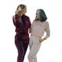 Imagem de Conjunto Plush Calça e Blusa com Capuz em Tecido de Plush
