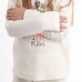 Imagem de Conjunto Plush Cor Off White Feminino Infantil JuvenilTamanho.2/4/6/8/10/12/14/16.Anos