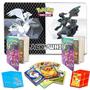 Imagem de Conjunto Pokemon - Cartas + Pasta + Protetores + Tapete - Sleeves Pasta