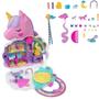 Imagem de Conjunto Polly Pocket Micro Salão Unicórnio Arco Iris HKV51