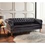 Imagem de Conjunto Poltronas e Sofá Chesterfield Duque Via Encanto Courano Preto