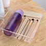 Imagem de Conjunto Porta Objetos Transparente Organizador Gaveta 2 Uni