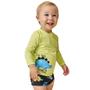 Imagem de Conjunto praia camiseta sunga dinossaur uv dry uv 50 luc.boo