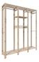 Imagem de Conjunto Prateleiras Prateleira Dupla Design Especial Multiuso 140x170cm