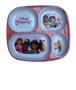 Imagem de Conjunto Prato Com Divisoria Copo 3D Talheres Princesas - Nt