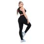 Imagem de Conjunto Preto Basico Feminino Moda Fitness