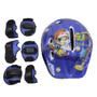 Imagem de Conjunto Proteção Infantil Capacete Bike Skate 7 Peças