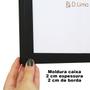 Imagem de Conjunto Quadros Panela e Talher 23x33cm 3 Peças Com Moldura Cozinha Decorativo Cantinho Gourmet