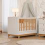 Imagem de Conjunto Quarto de Bebê 1 Berço 1 Guarda Roupas 4 Portas 4 Gavetas Chantilly
