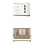 Imagem de Conjunto Quarto de Bebê Berço 2 em 1 e Cômoda Sophia Espresso Móveis