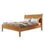 Imagem de Conjunto Quarto de Casal Cama em Madeira Maciça Rattan e 2 Mesas de Cabeceira 3 Gavetas Unique