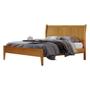 Imagem de Conjunto Quarto de Casal Cama Queen 160cm e Cômoda Rattan 5 Gavetas com Sapateira