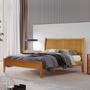 Imagem de Conjunto Quarto de Casal Cama Queen 160cm e Cômoda Rattan 5 Gavetas com Sapateira