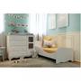 Imagem de Conjunto Quarto Infantil com Cômoda 4 Gavetas e Mini Cama com Proteção Lateral Uli Espresso Móveis