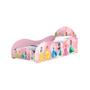 Imagem de Conjunto Quarto Infantil Princesas Mdf - Cama Solteiro com Proteção Lateral e Roupeiro - Rosa