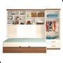 Imagem de Conjunto Quarto Modulado Meninas Girona Carvalho Off White