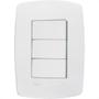 Imagem de Conjunto Rad Modular Branco 1803004 3 interruptores Simp