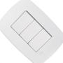 Imagem de Conjunto Rad Modular Branco 1803004 3 interruptores Simp