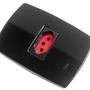 Imagem de Conjunto Rad Modular Preto 1804376 1Tomada 20A Vermelho