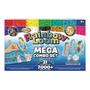 Imagem de Conjunto Rainbow Loom MEGA com 7000+ Elásticos - Para Crianças Acima de 7 Anos