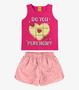 Imagem de Conjunto Regata com Shorts Rovi Kids Rosa