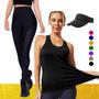 Imagem de CONJUNTO REGATA DRY FIT Tecido furadinho + CALÇA leg LEGGING REDINHA + Viseira DRY 1007