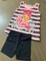 Imagem de Conjunto regata e short malha cotton Lig Tropical team 01