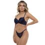 Imagem de Conjunto Rendado Marinho Sepie 24230 String