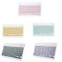 Imagem de Conjunto rosa de 7 polegadas com teclado Bluetooth universal para tablet