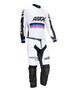 Imagem de Conjunto Roupa Amx Cross One Branco Calça Camisa Trilha Motocross