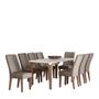 Imagem de Conjunto Rubi Gold 183x90cm com 8 Cadeiras