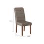 Imagem de Conjunto Safira 156x84cm com 6 Cadeiras