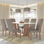 Imagem de Conjunto Safira 156x84cm com 6 Cadeiras
