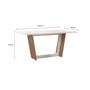 Imagem de Conjunto Safira 156x84cm com 6 Cadeiras