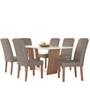 Imagem de Conjunto Safira 156x84cm com 6 Cadeiras