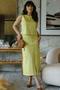 Imagem de Conjunto Saia Cargo Midi com Blusa Regata Canoa Alfaiataria