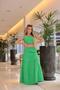 Imagem de Conjunto Saia E Blusinha No Modelo De Cropped Com Lastex Estampas Do Verão Bela 