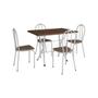 Imagem de Conjunto Sala De Jantar Artefamol Bruna Mesa Com 4 Cadeiras
