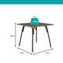 Imagem de Conjunto Sala de Jantar Carraro Galway com Mesa e 4 Cadeiras