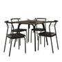 Imagem de Conjunto Sala de Jantar Carraro Galway com Mesa e 4 Cadeiras