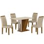 Imagem de Conjunto Sala de Jantar com 4 Cadeiras Miami