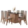 Imagem de Conjunto sala de jantar libia 1,35 com 6 cadeiras amend 01a