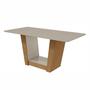 Imagem de Conjunto Sala de Jantar Mesa 160x80cm Tampo Mdf com 6 Cadeiras Apogeu