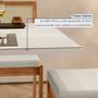 Imagem de Conjunto Sala de Jantar Mesa Donna com 4 Cadeiras Rainha em Madeira Maciça