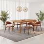 Imagem de Conjunto Sala de Jantar Mesa Elegance com 6 Cadeiras Bless