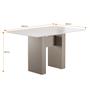 Imagem de Conjunto Sala de Jantar Mesa Iris 1360 com 6 Cadeiras Iris