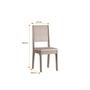 Imagem de Conjunto Sala de Jantar Mesa Iris 1360 com 6 Cadeiras Iris