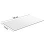 Imagem de Conjunto Sala de Jantar Mesa Jade 120x75cm Tampo Vidro com 4 Cadeiras Ciplafe